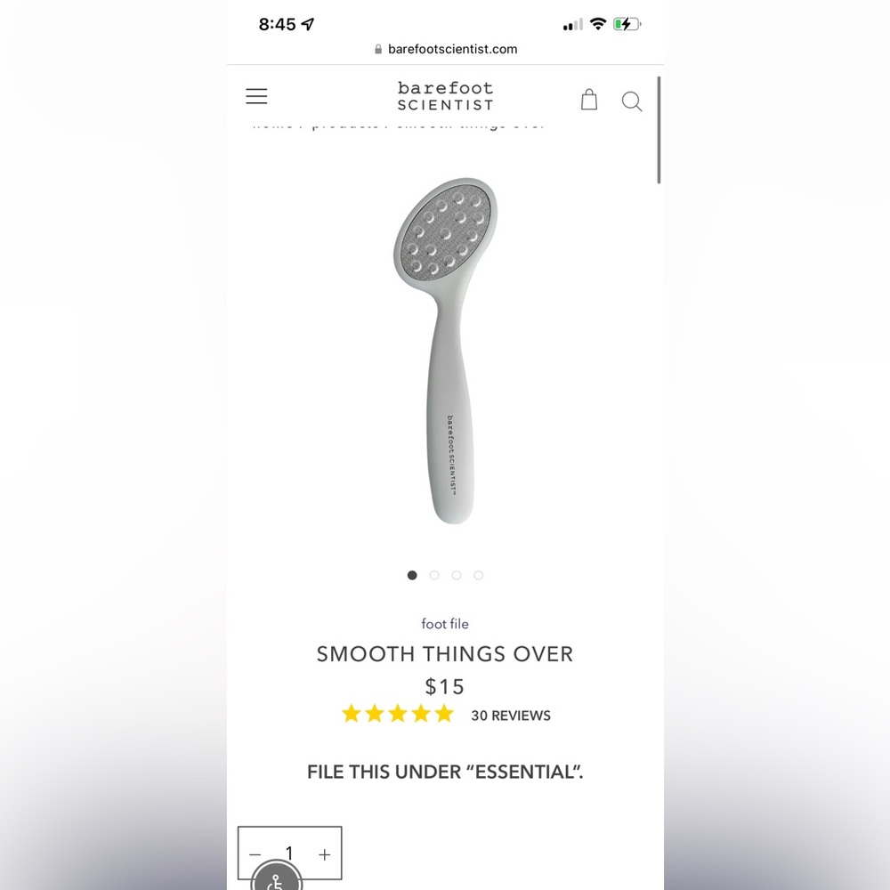 🆕 Barefoot scientist pedicure file